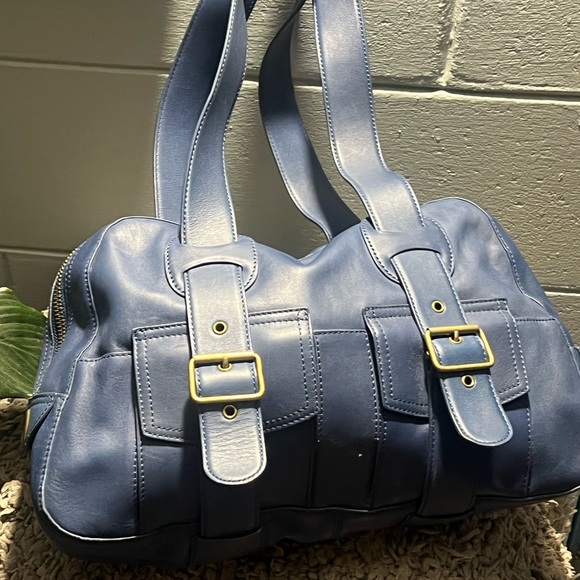 Mount Jacob color blue shoulder, Handbag - Picture 8 of 9